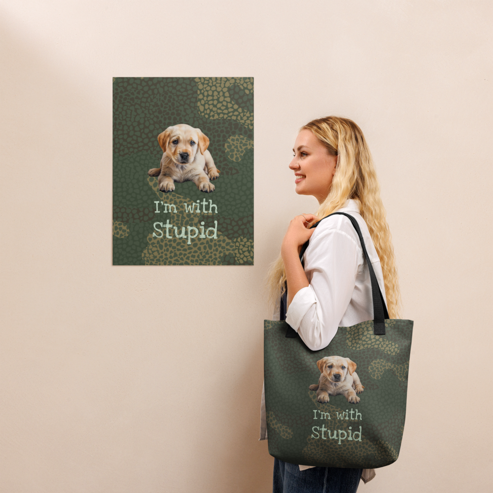 Personalized Tote Bag (with custom photo and name) (A000004)