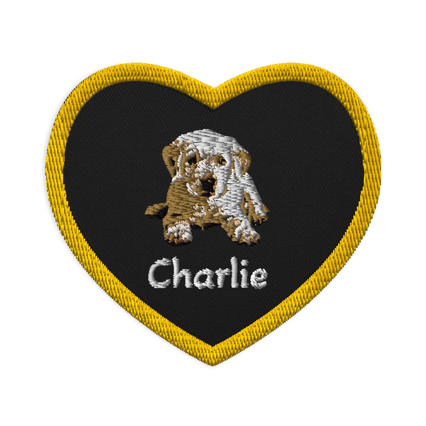 Personalized Embroidered patches (custom photo and text) P0000003